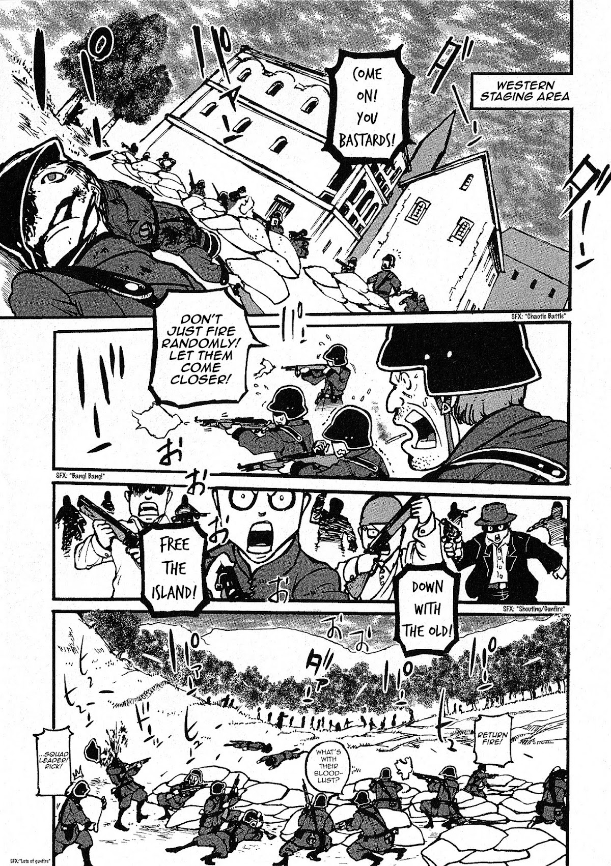 Groundless - Sekigan no Sogekihei Chapter 1.3 page 13 - Chapter 1.3 : One-eyed Sniper (Part 3) [V.1.1]