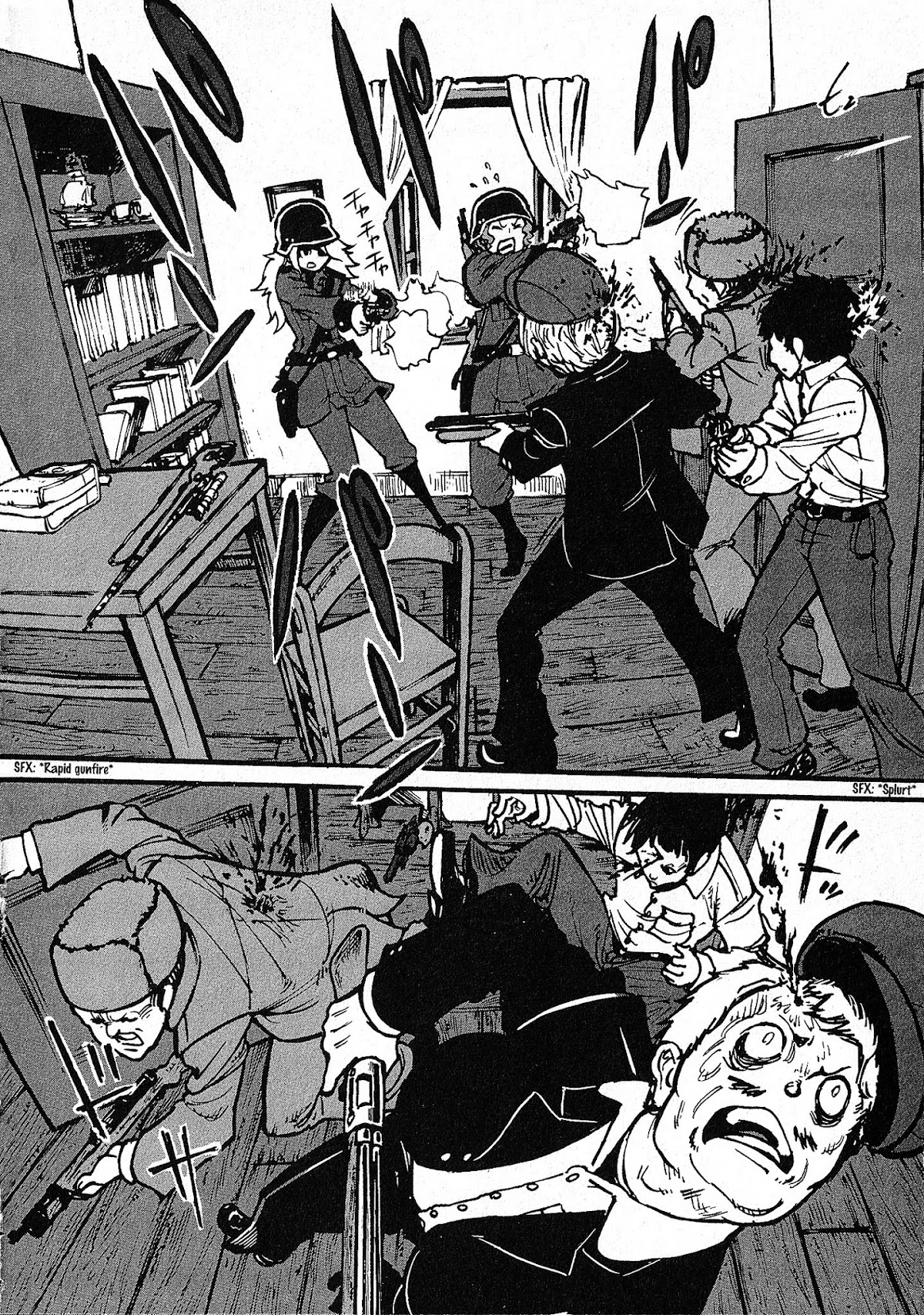 Groundless - Sekigan no Sogekihei Chapter 1.3 page 16 - Chapter 1.3 : One-eyed Sniper (Part 3) [V.1.1]