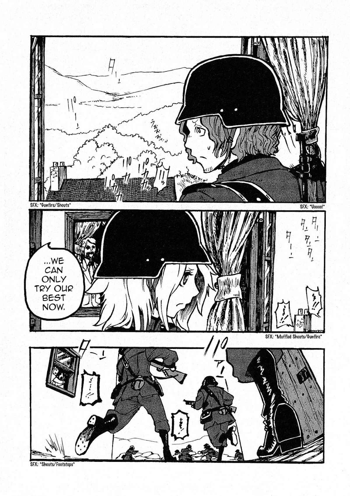 Groundless - Sekigan no Sogekihei Chapter 1.3 page 19 - Chapter 1.3 : One-eyed Sniper (Part 3) [V.1.1]