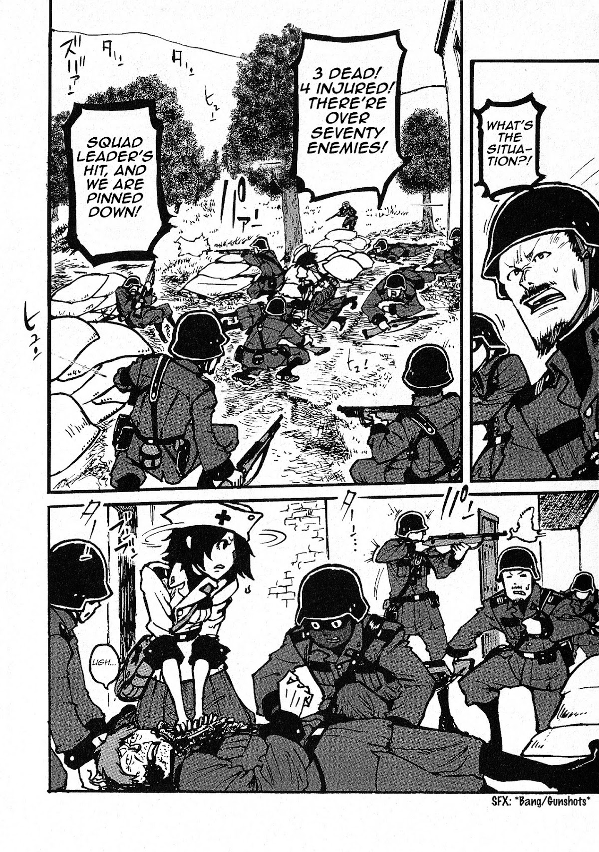 Groundless - Sekigan no Sogekihei Chapter 1.3 page 20 - Chapter 1.3 : One-eyed Sniper (Part 3) [V.1.1]