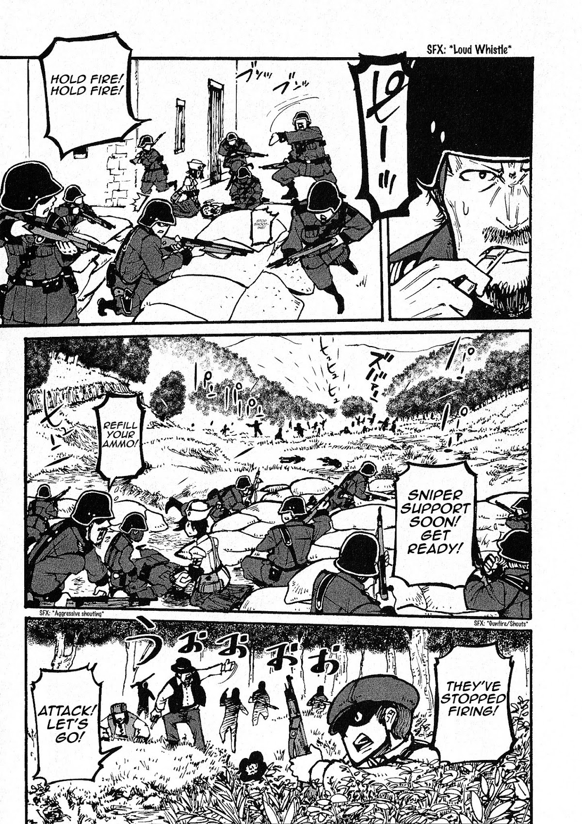 Groundless - Sekigan no Sogekihei Chapter 1.3 page 21 - Chapter 1.3 : One-eyed Sniper (Part 3) [V.1.1]