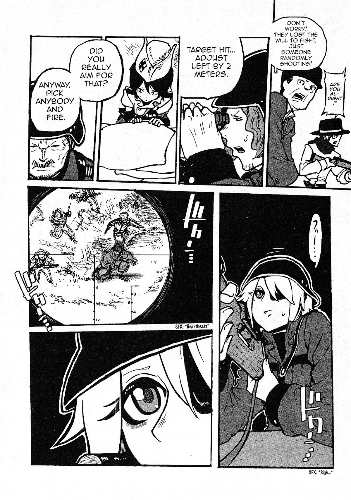 Groundless - Sekigan no Sogekihei Chapter 1.3 page 24 - Chapter 1.3 : One-eyed Sniper (Part 3) [V.1.1]