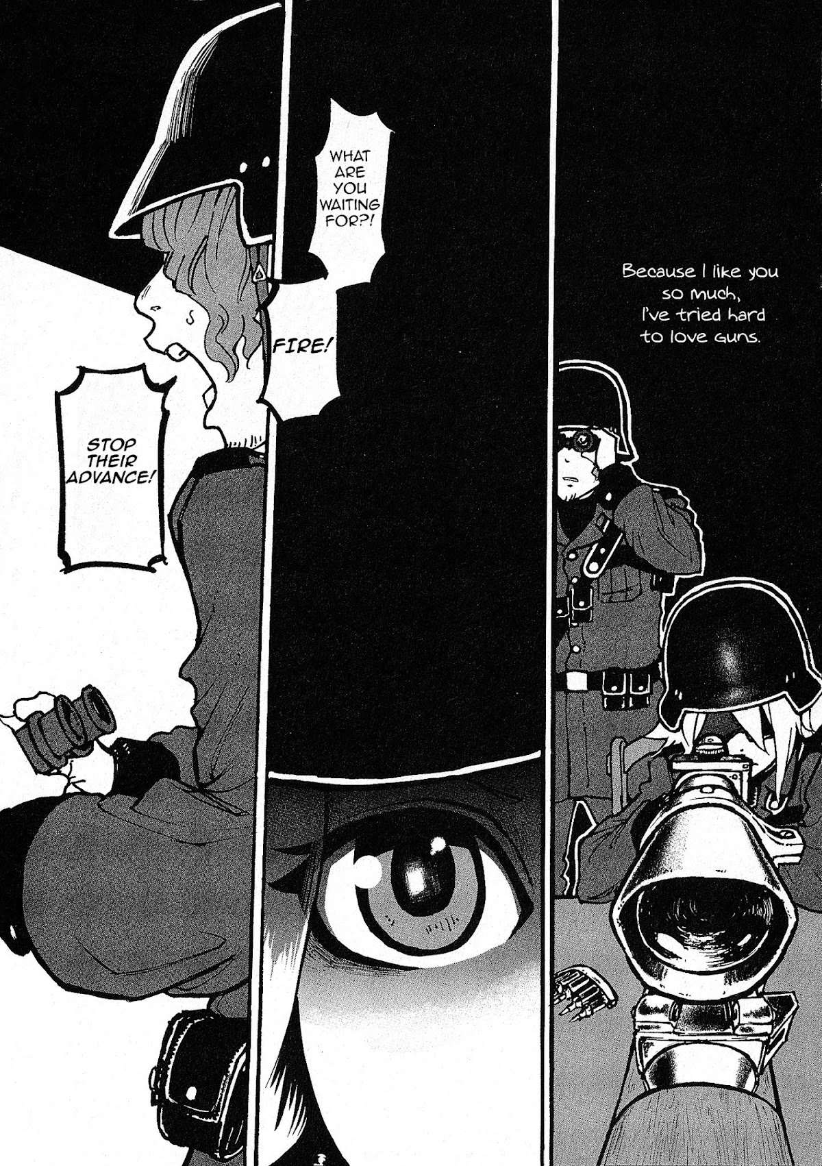 Groundless - Sekigan no Sogekihei Chapter 1.3 page 26 - Chapter 1.3 : One-eyed Sniper (Part 3) [V.1.1]