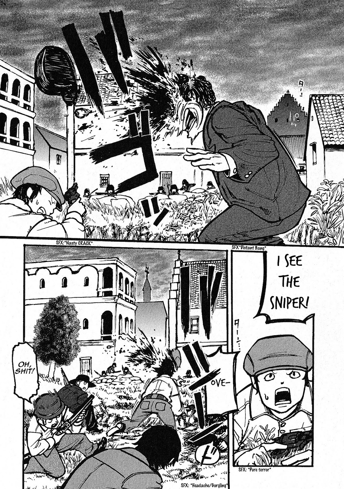 Groundless - Sekigan no Sogekihei Chapter 1.3 page 30 - Chapter 1.3 : One-eyed Sniper (Part 3) [V.1.1]