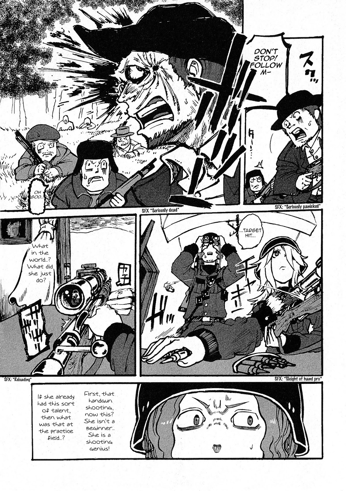 Groundless - Sekigan no Sogekihei Chapter 1.3 page 31 - Chapter 1.3 : One-eyed Sniper (Part 3) [V.1.1]