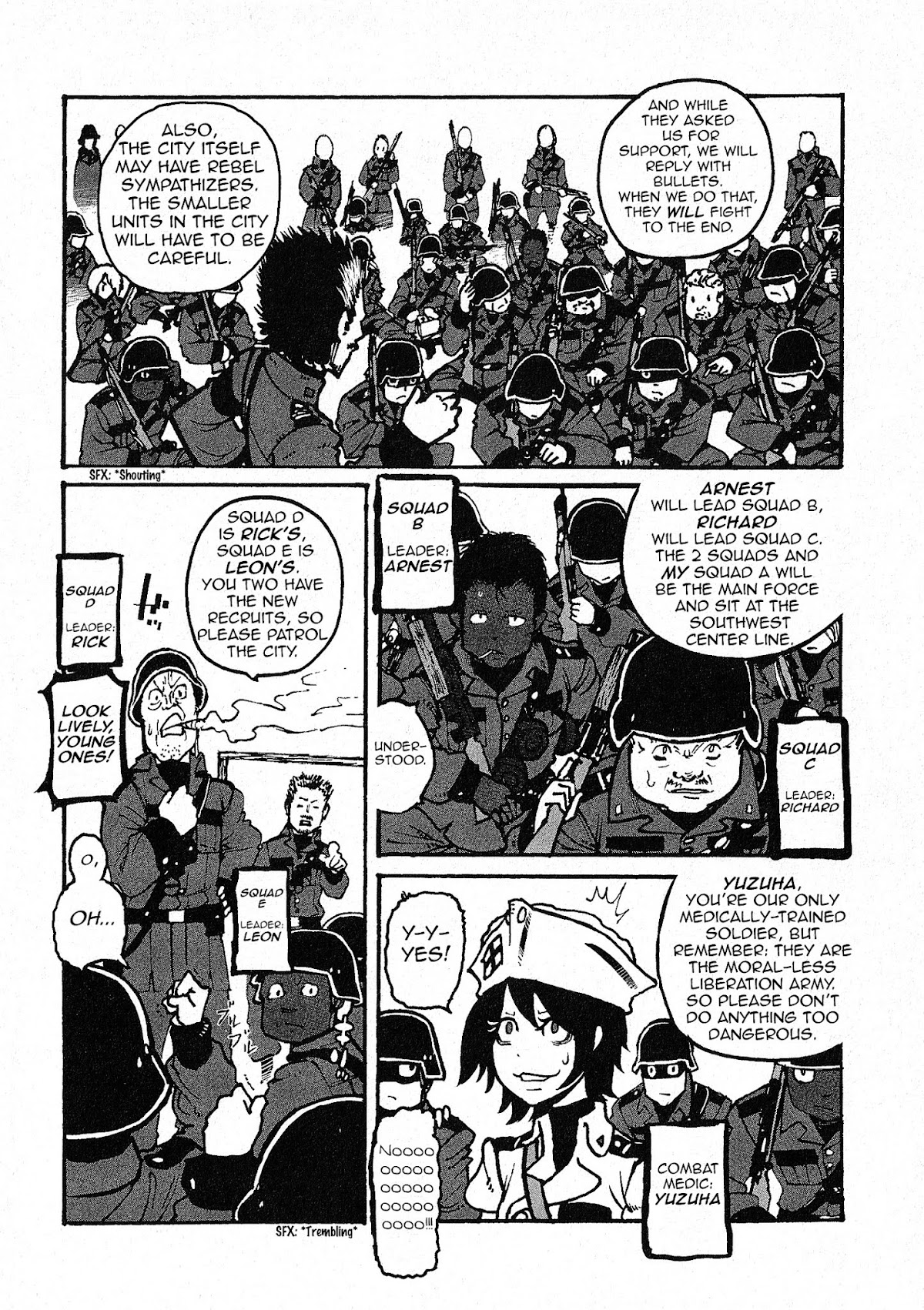 Groundless - Sekigan no Sogekihei Chapter 1.3 page 4 - Chapter 1.3 : One-eyed Sniper (Part 3) [V.1.1]