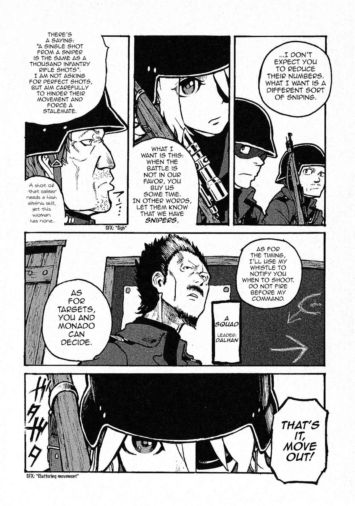 Groundless - Sekigan no Sogekihei Chapter 1.3 page 6 - Chapter 1.3 : One-eyed Sniper (Part 3) [V.1.1]