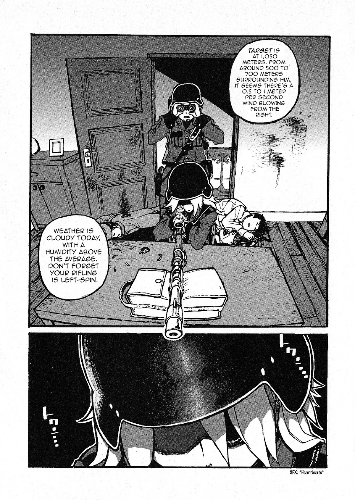 Groundless - Sekigan no Sogekihei Chapter 1.4 page 10 - Chapter 1.4 : One-eyed Sniper (Part 4)
