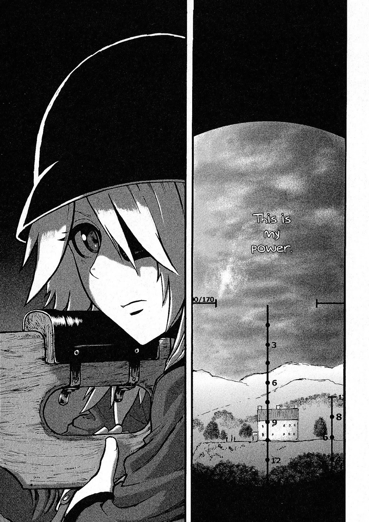 Groundless - Sekigan no Sogekihei Chapter 1.4 page 12 - Chapter 1.4 : One-eyed Sniper (Part 4)