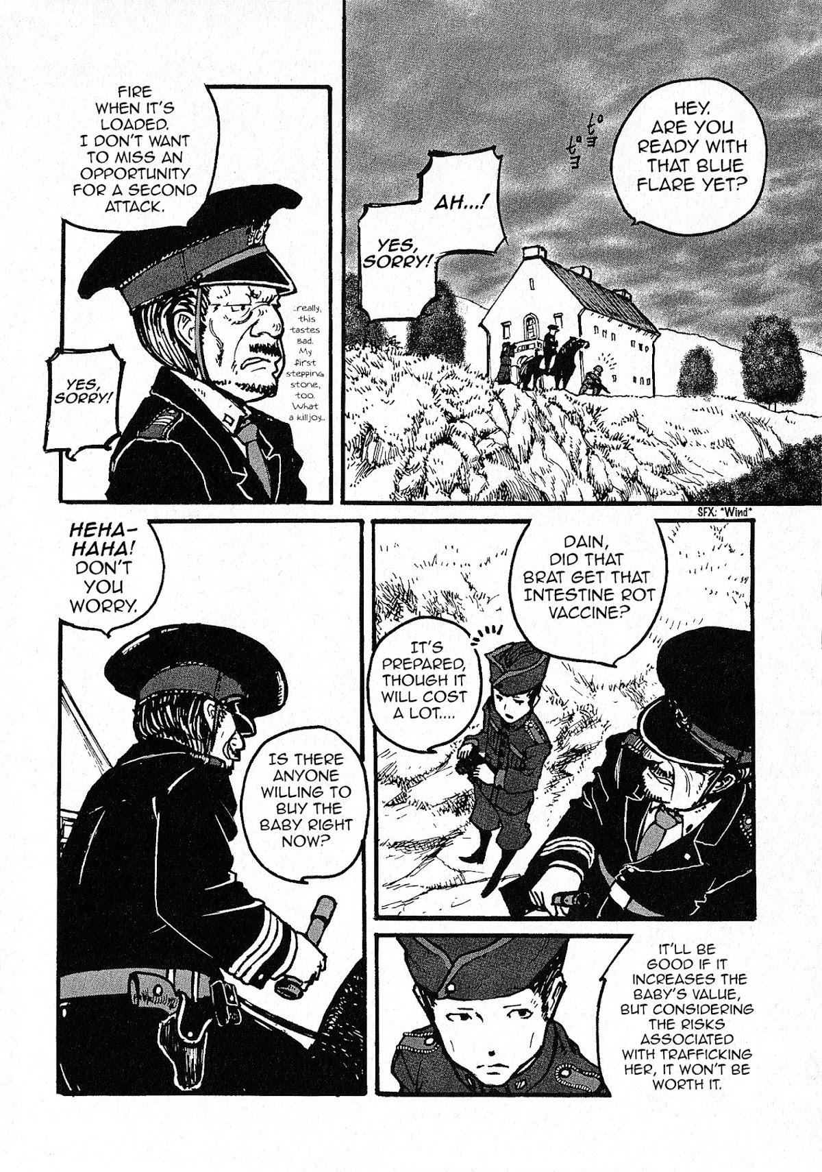 Groundless - Sekigan no Sogekihei Chapter 1.4 page 14 - Chapter 1.4 : One-eyed Sniper (Part 4)