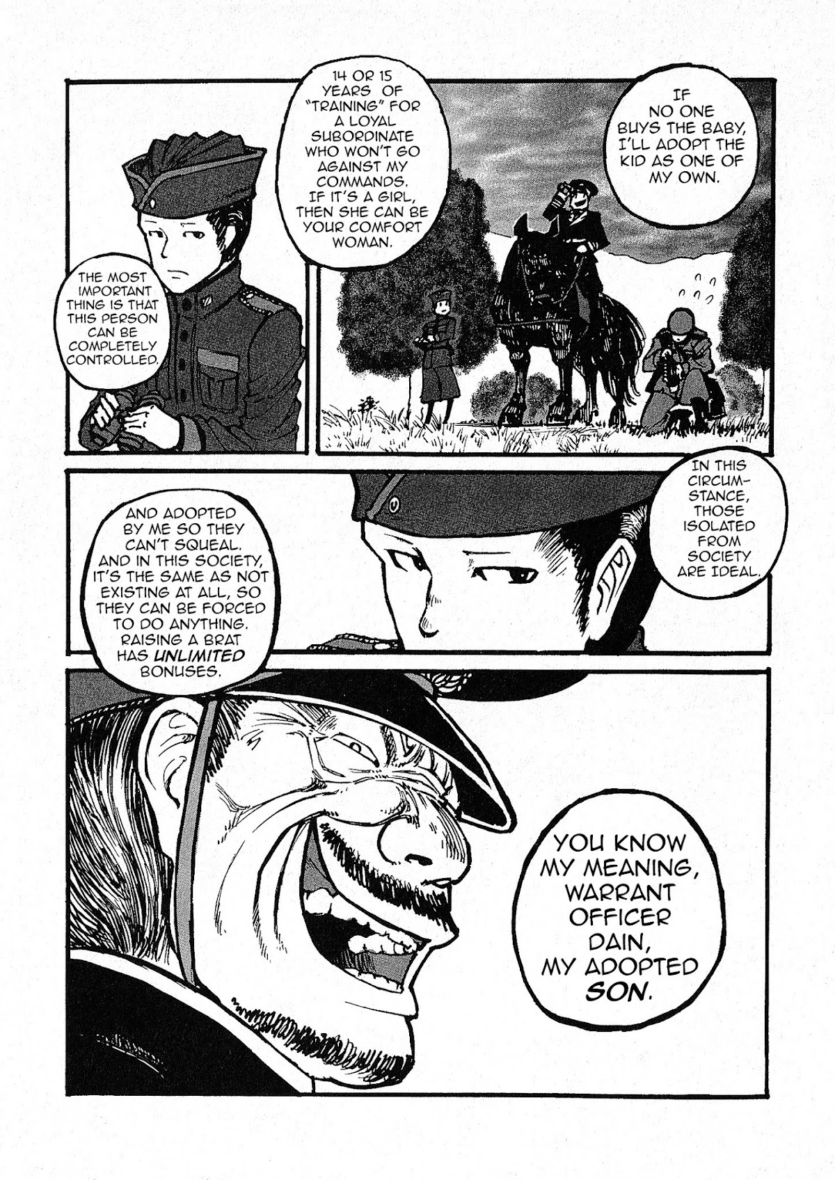 Groundless - Sekigan no Sogekihei Chapter 1.4 page 15 - Chapter 1.4 : One-eyed Sniper (Part 4)