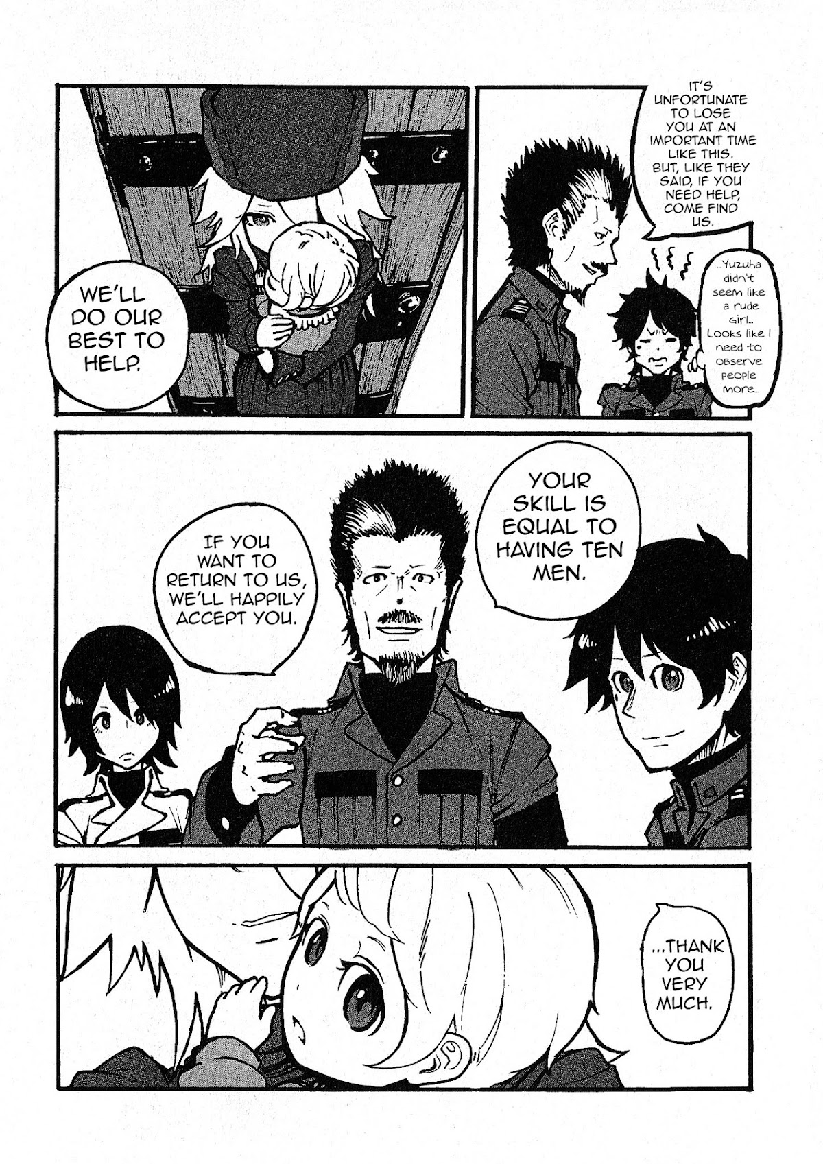 Groundless - Sekigan no Sogekihei Chapter 1.4 page 27 - Chapter 1.4 : One-eyed Sniper (Part 4)