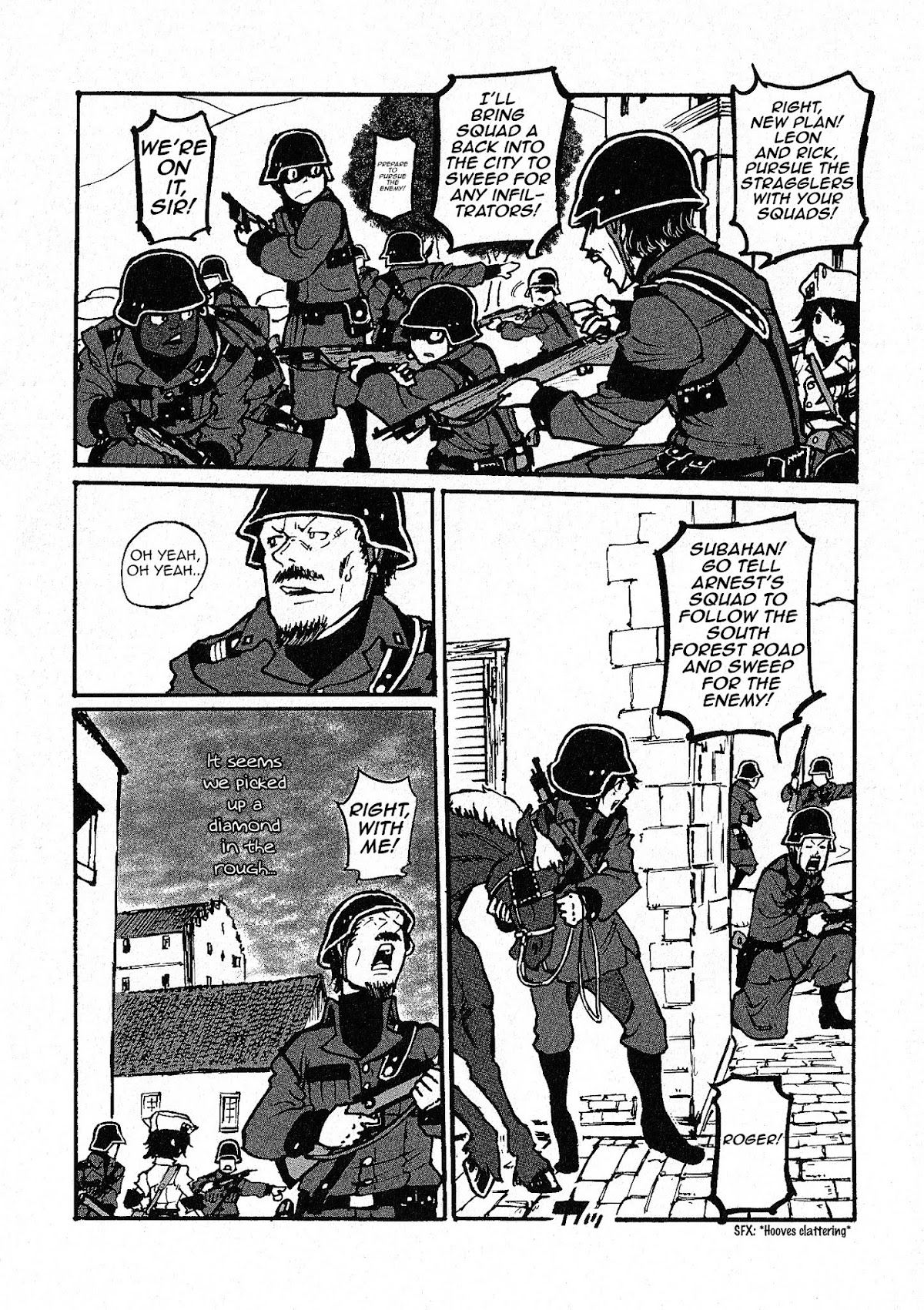 Groundless - Sekigan no Sogekihei Chapter 1.4 page 4 - Chapter 1.4 : One-eyed Sniper (Part 4)