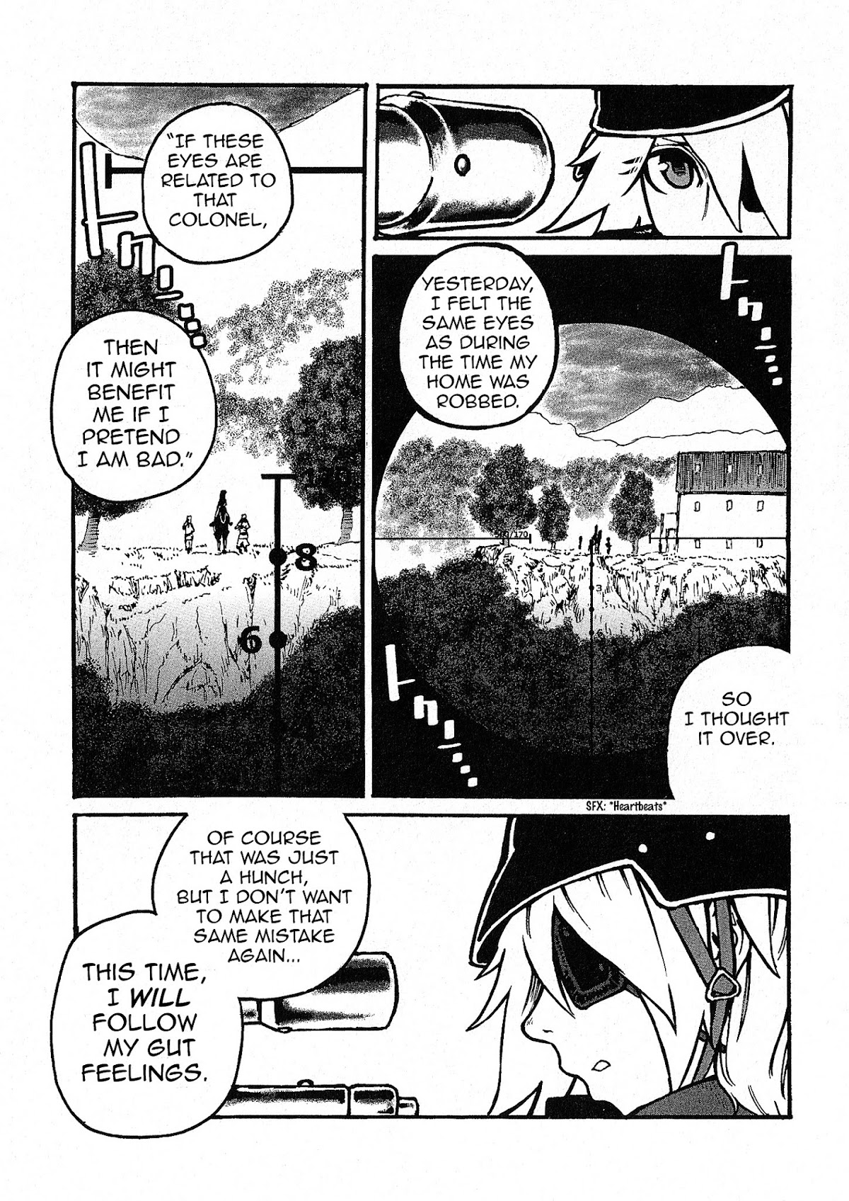 Groundless - Sekigan no Sogekihei Chapter 1.4 page 6 - Chapter 1.4 : One-eyed Sniper (Part 4)