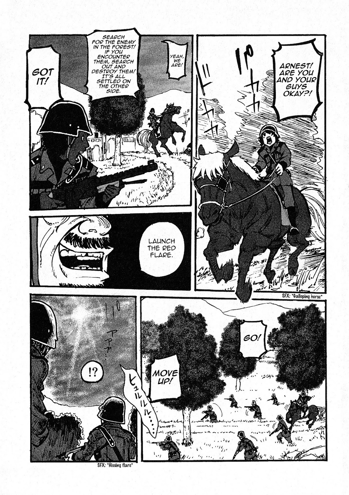 Groundless - Sekigan no Sogekihei Chapter 1.4 page 8 - Chapter 1.4 : One-eyed Sniper (Part 4)
