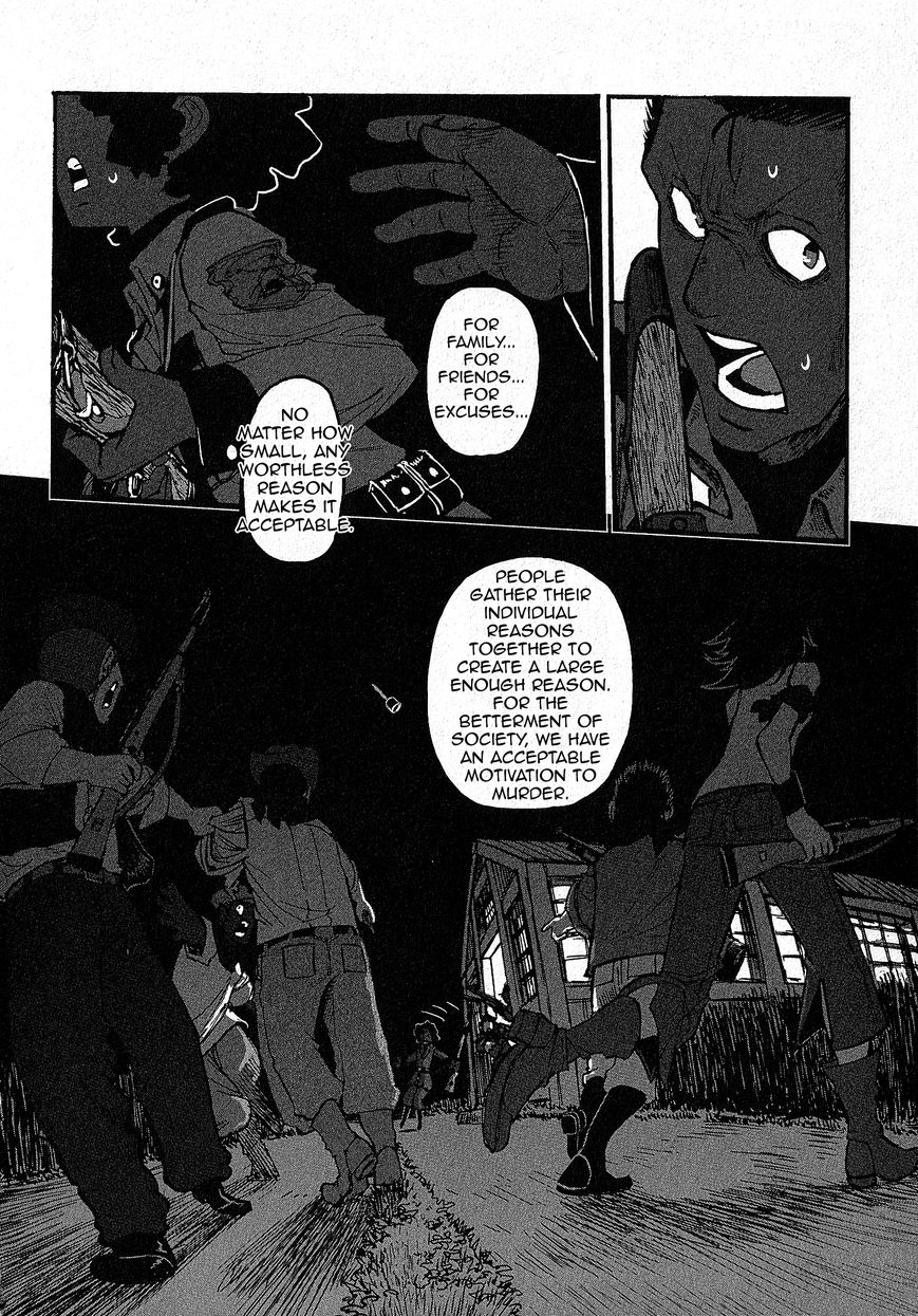 Groundless - Sekigan no Sogekihei Chapter 10 page 15 - Chapter 10 : Those Bullets Invoke Fear and Courage