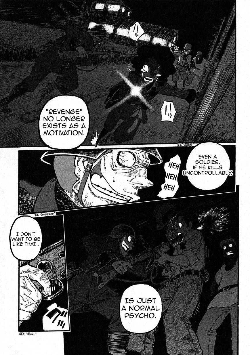 Groundless - Sekigan no Sogekihei Chapter 10 page 18 - Chapter 10 : Those Bullets Invoke Fear and Courage