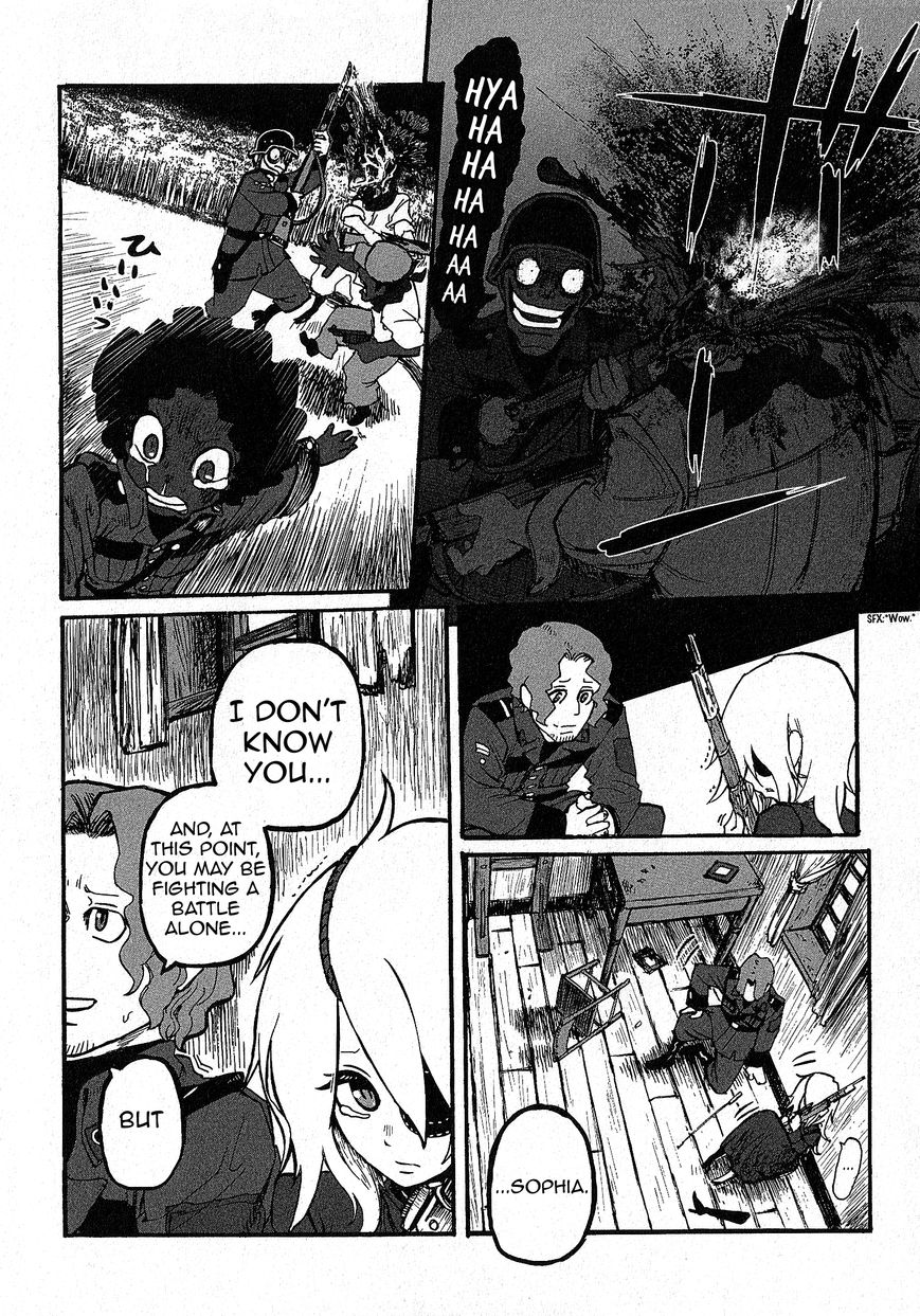 Groundless - Sekigan no Sogekihei Chapter 10 page 19 - Chapter 10 : Those Bullets Invoke Fear and Courage