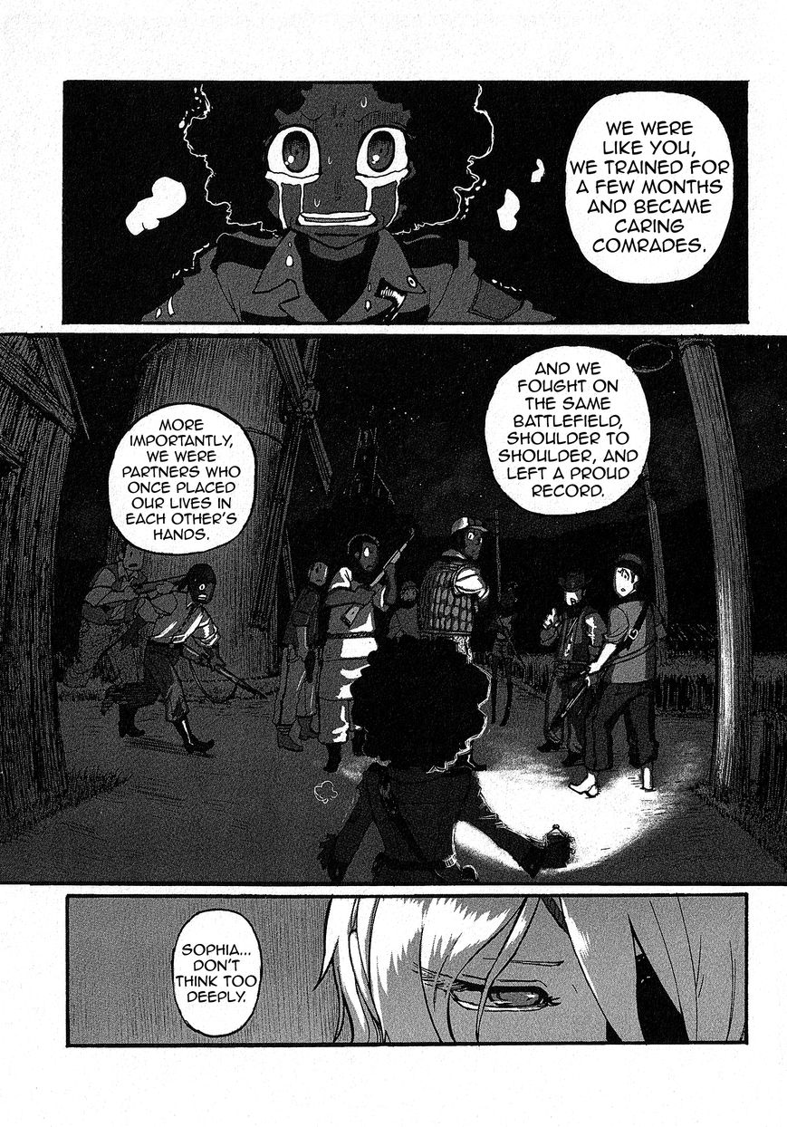 Groundless - Sekigan no Sogekihei Chapter 10 page 20 - Chapter 10 : Those Bullets Invoke Fear and Courage