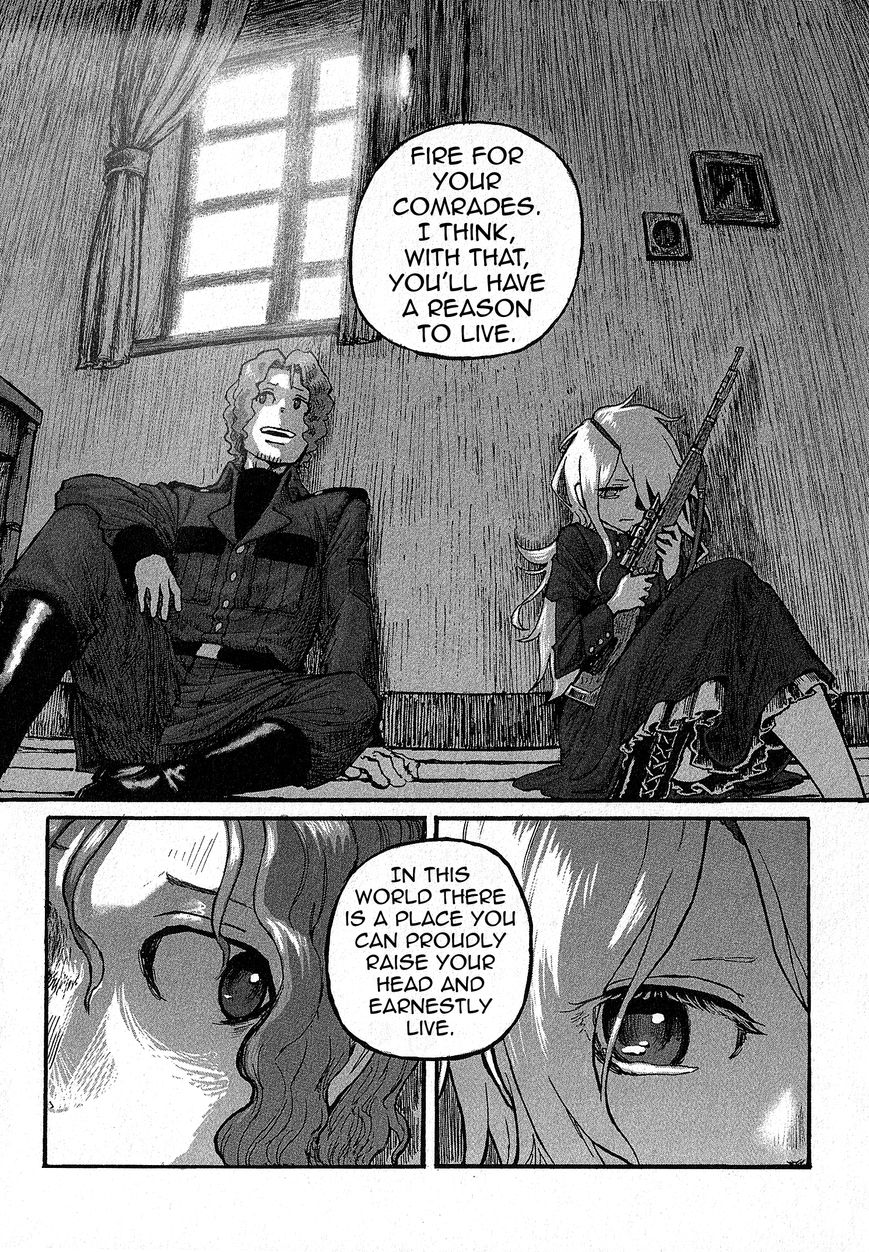 Groundless - Sekigan no Sogekihei Chapter 10 page 21 - Chapter 10 : Those Bullets Invoke Fear and Courage