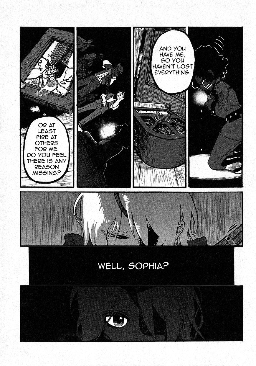 Groundless - Sekigan no Sogekihei Chapter 10 page 22 - Chapter 10 : Those Bullets Invoke Fear and Courage