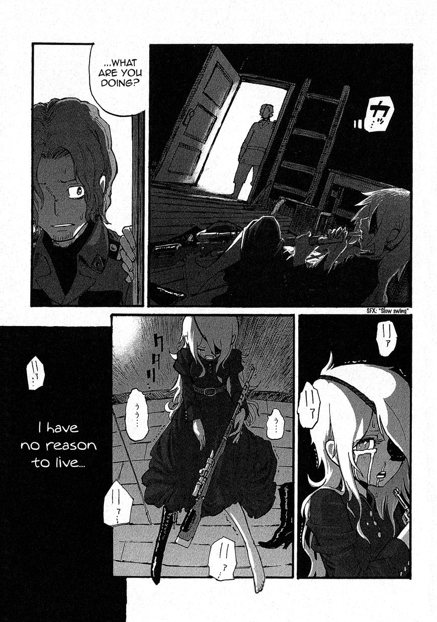 Groundless - Sekigan no Sogekihei Chapter 10 page 6 - Chapter 10 : Those Bullets Invoke Fear and Courage