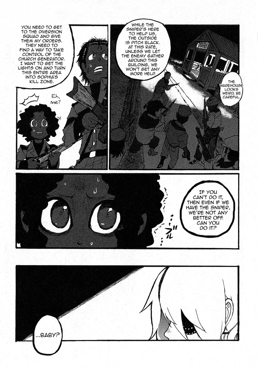 Groundless - Sekigan no Sogekihei Chapter 10 page 8 - Chapter 10 : Those Bullets Invoke Fear and Courage