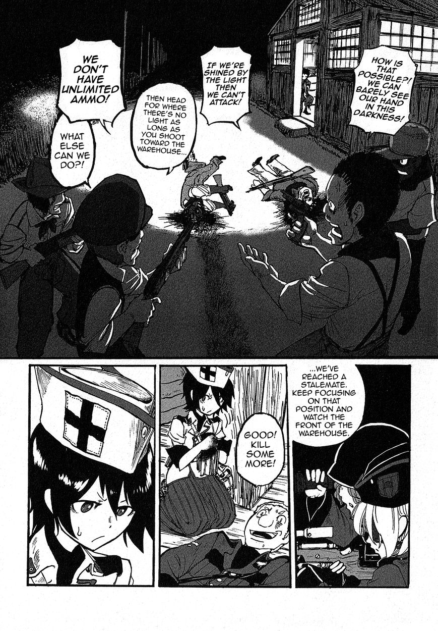 Groundless - Sekigan no Sogekihei Chapter 11 page 13 - Chapter 11 : The Day I Became A Soldier