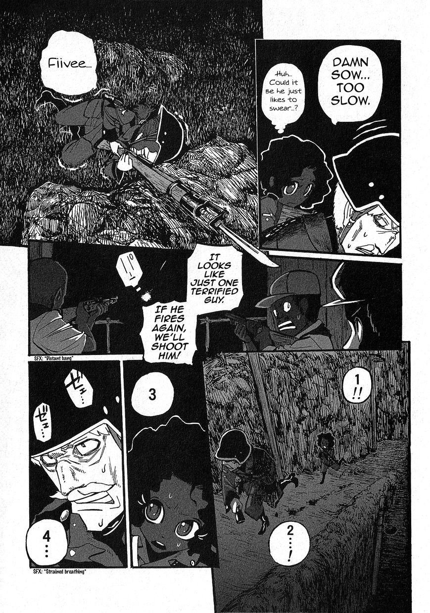 Groundless - Sekigan no Sogekihei Chapter 11 page 16 - Chapter 11 : The Day I Became A Soldier