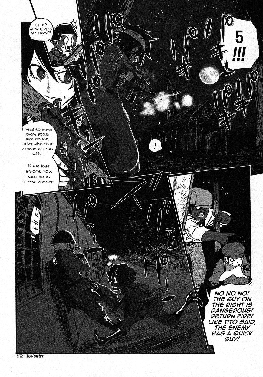 Groundless - Sekigan no Sogekihei Chapter 11 page 17 - Chapter 11 : The Day I Became A Soldier