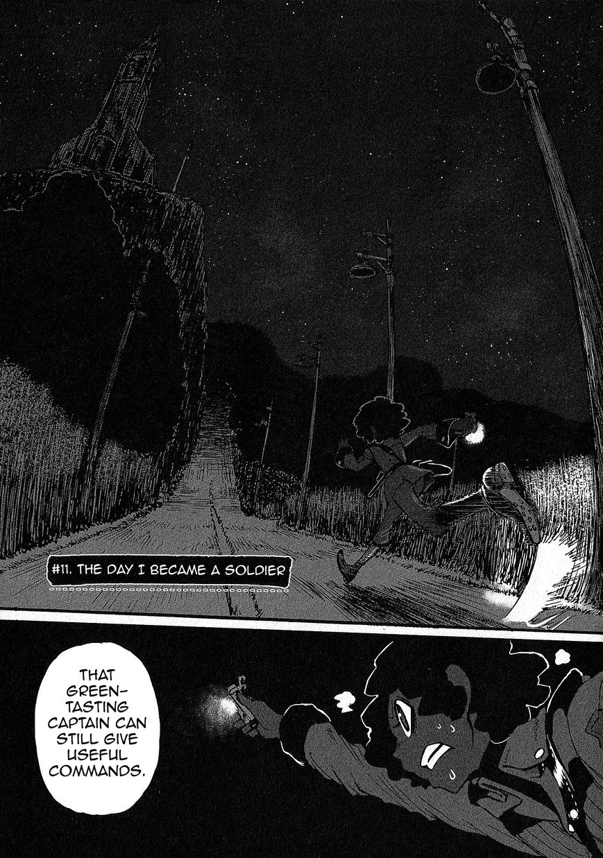 Groundless - Sekigan no Sogekihei Chapter 11 page 2 - Chapter 11 : The Day I Became A Soldier