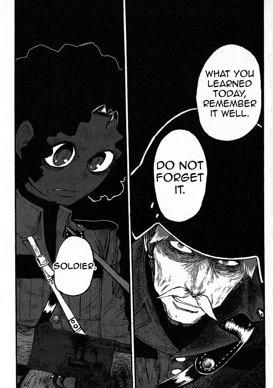 Groundless - Sekigan no Sogekihei Chapter 11 page 25 - Chapter 11 : The Day I Became A Soldier