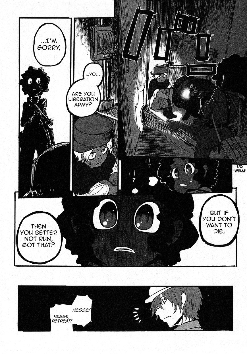 Groundless - Sekigan no Sogekihei Chapter 11 page 31 - Chapter 11 : The Day I Became A Soldier