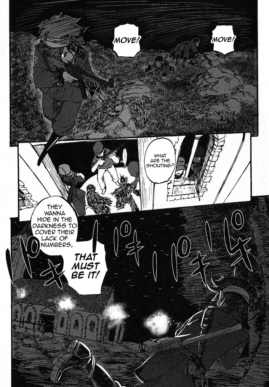 Groundless - Sekigan no Sogekihei Chapter 11 page 5 - Chapter 11 : The Day I Became A Soldier