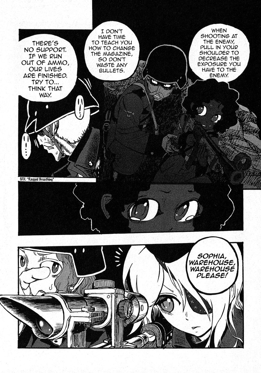 Groundless - Sekigan no Sogekihei Chapter 11 page 9 - Chapter 11 : The Day I Became A Soldier