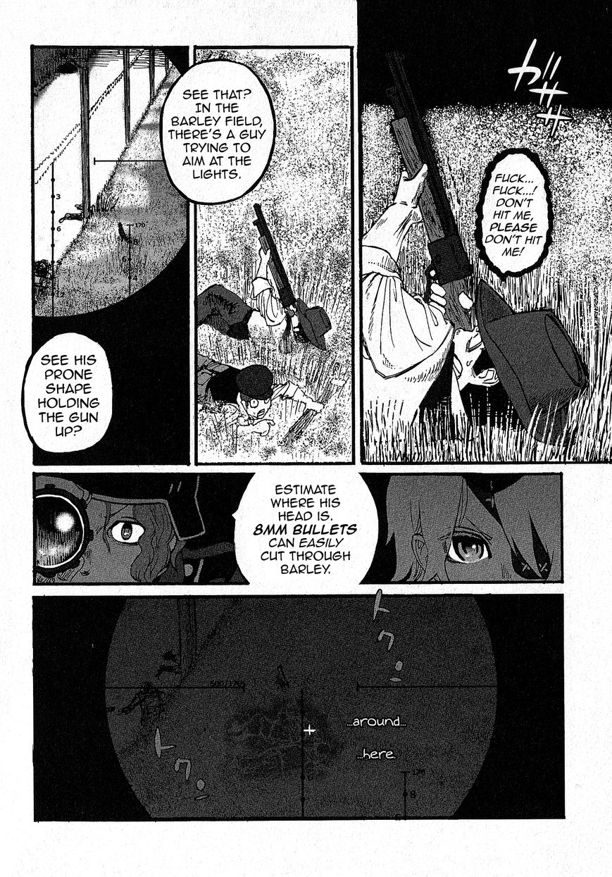 Groundless - Sekigan no Sogekihei Chapter 12 page 10 - Chapter 12 : The Eye of the Grim Reaper (1)