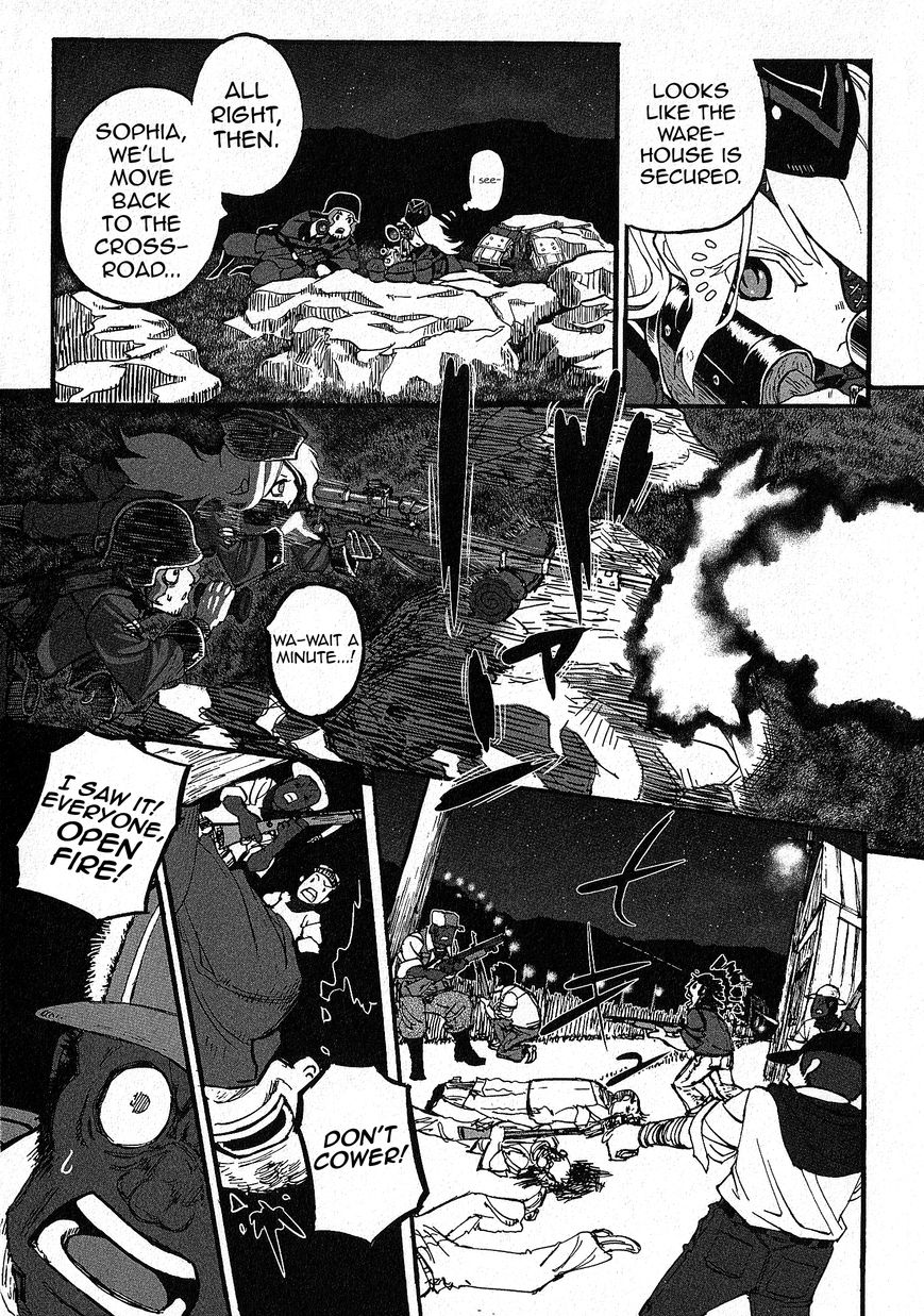 Groundless - Sekigan no Sogekihei Chapter 12 page 13 - Chapter 12 : The Eye of the Grim Reaper (1)