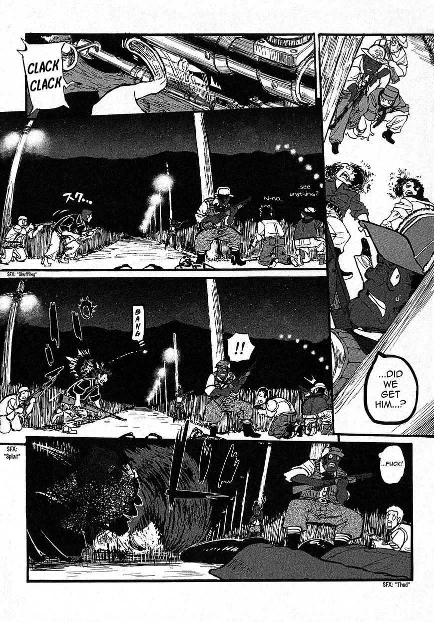 Groundless - Sekigan no Sogekihei Chapter 12 page 16 - Chapter 12 : The Eye of the Grim Reaper (1)