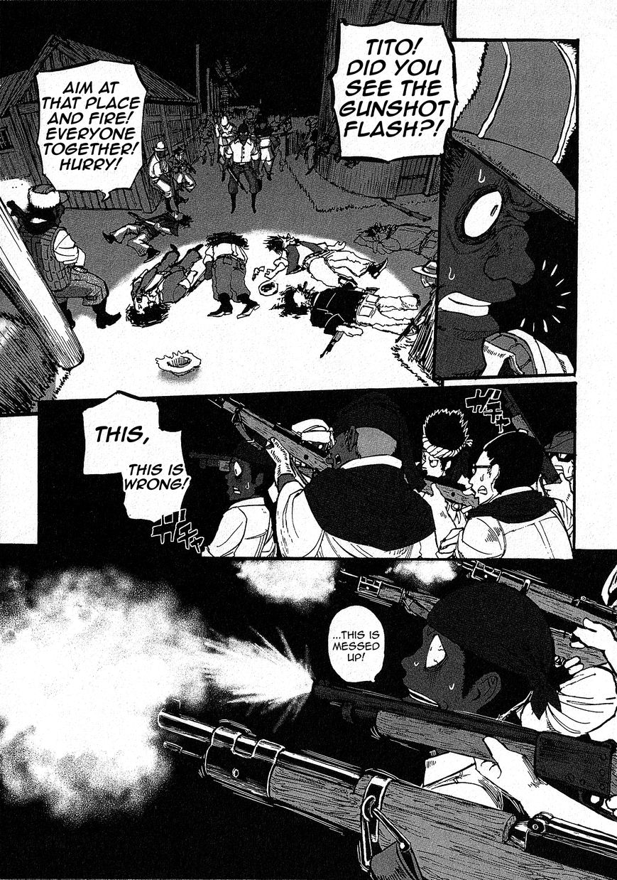 Groundless - Sekigan no Sogekihei Chapter 12 page 17 - Chapter 12 : The Eye of the Grim Reaper (1)