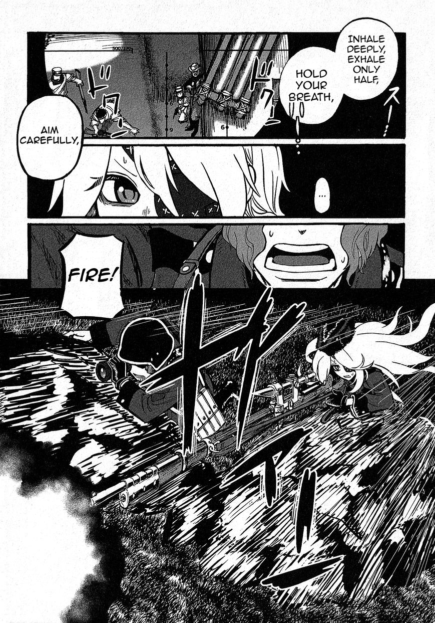 Groundless - Sekigan no Sogekihei Chapter 12 page 19 - Chapter 12 : The Eye of the Grim Reaper (1)