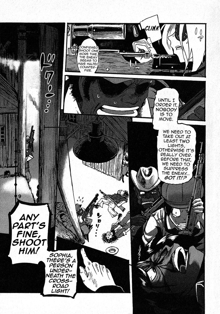 Groundless - Sekigan no Sogekihei Chapter 12 page 23 - Chapter 12 : The Eye of the Grim Reaper (1)