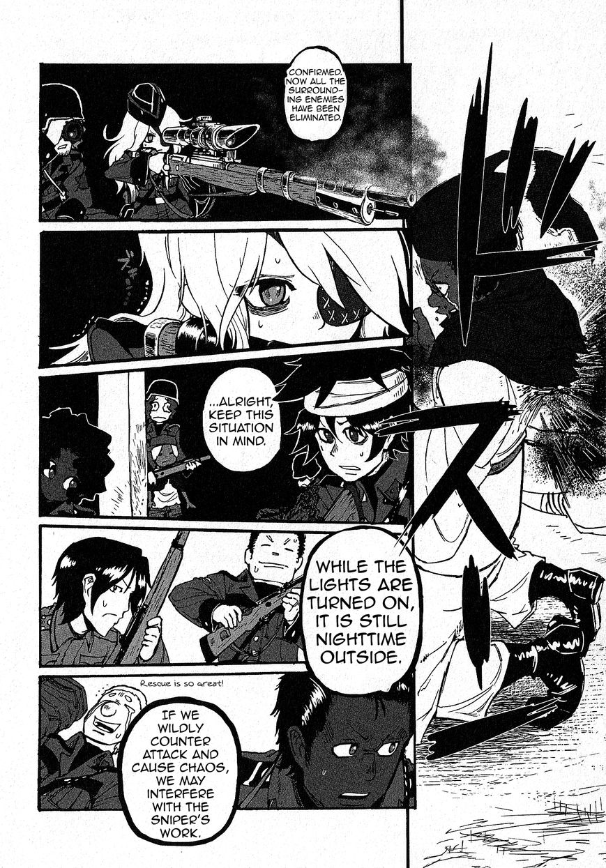 Groundless - Sekigan no Sogekihei Chapter 12 page 33 - Chapter 12 : The Eye of the Grim Reaper (1)