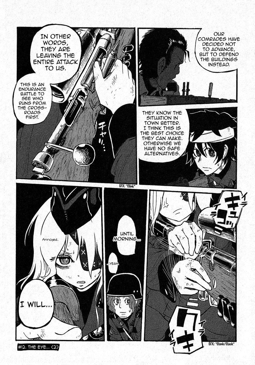 Groundless - Sekigan no Sogekihei Chapter 12 page 38 - Chapter 12 : The Eye of the Grim Reaper (1)