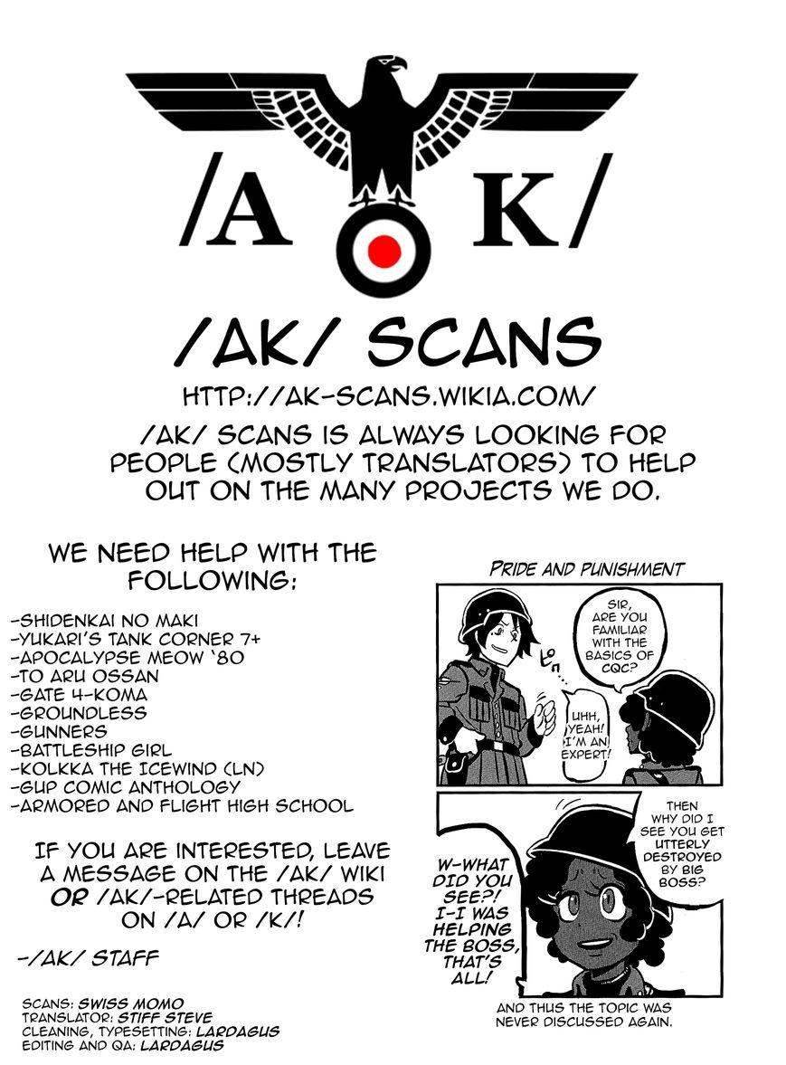 Groundless - Sekigan no Sogekihei Chapter 13.1 page 3 - Chapter 13.1 : Volume 3 extras