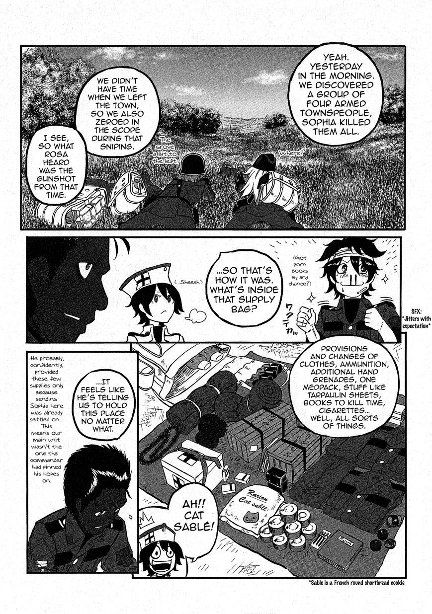 Groundless - Sekigan no Sogekihei Chapter 13 page 10 - Chapter 13 : Okay, let's rest!