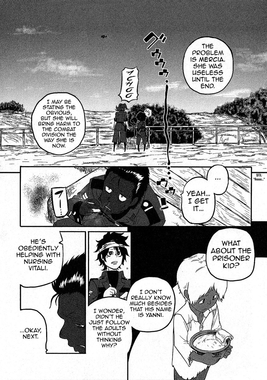 Groundless - Sekigan no Sogekihei Chapter 13 page 6 - Chapter 13 : Okay, let's rest!
