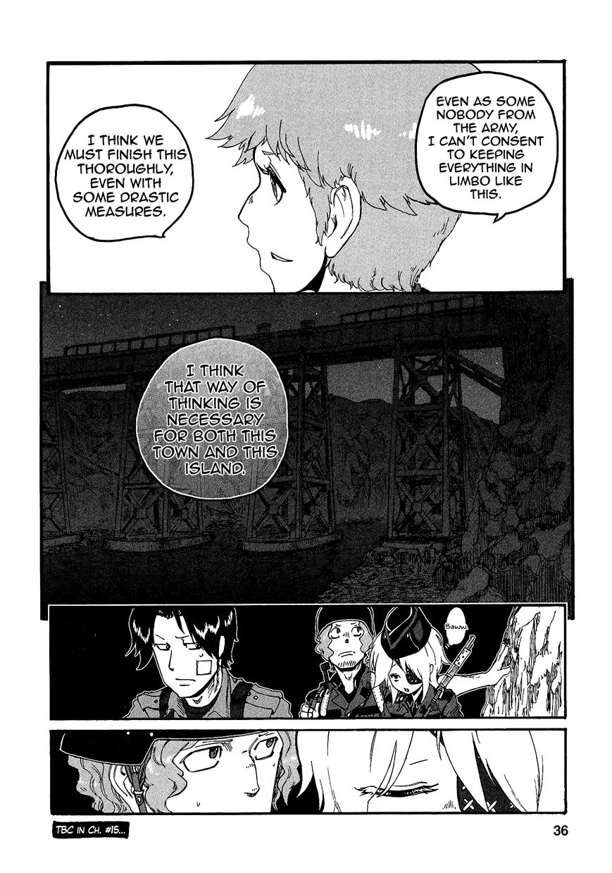 Groundless - Sekigan no Sogekihei Chapter 14 page 37 - Chapter 14 : Selfish people