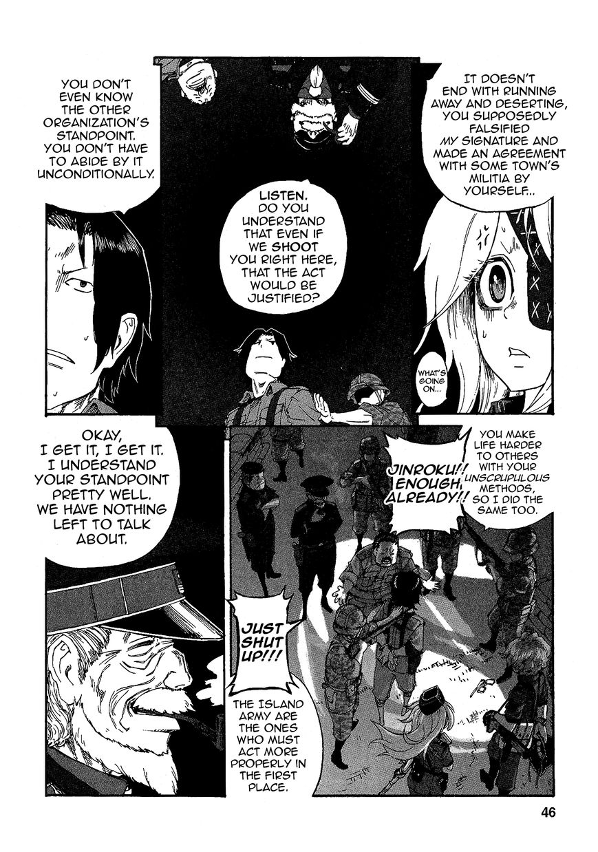 Groundless - Sekigan no Sogekihei Chapter 15 page 10 - Chapter 15 : Childish Determination