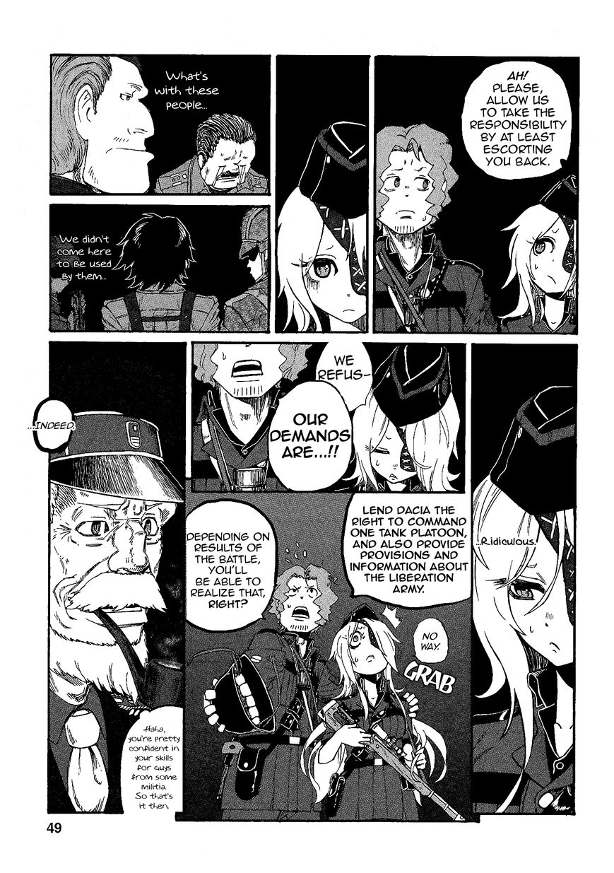 Groundless - Sekigan no Sogekihei Chapter 15 page 13 - Chapter 15 : Childish Determination