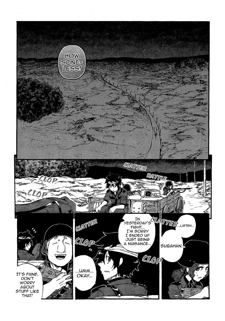 Groundless - Sekigan no Sogekihei Chapter 15 page 21 - Chapter 15 : Childish Determination